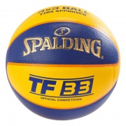 piłki spalding PIŁKA DO KOSZYKÓWKI TF33 OFFICIAL GAME BALL IN OUT