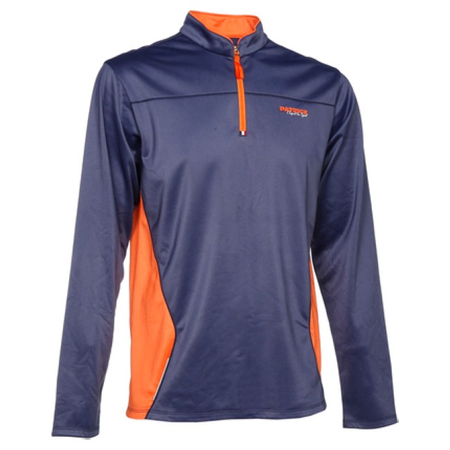 BLUZA MĘSKA Z KRÓTKIM ZAMKIEM ATLANTAM1B - v3