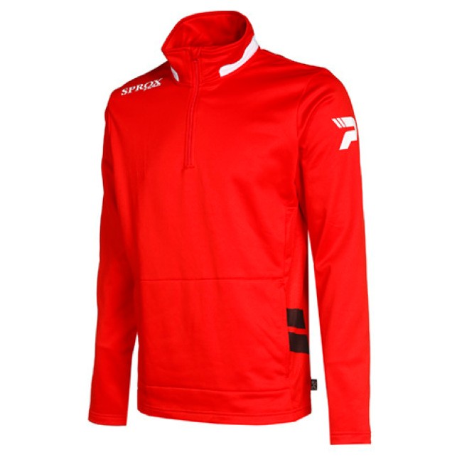 HALF ZIP SWEATER WITH HIGH COLLAR SPROX115 - v3