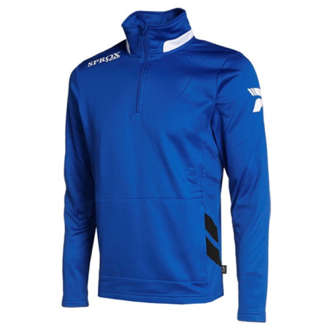 HALF ZIP SWEATER WITH HIGH COLLAR SPROX115 - v4