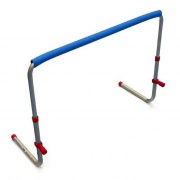 akcesoria;akcesoria treningowe yakimasport Płotek aluminiowy samowstający 70-106 cm